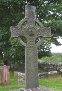 Kildalton cross - figured face